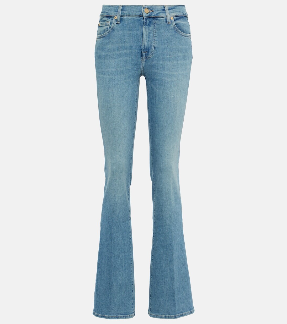 

Джинсы bootcut со средней посадкой 7 For All Mankind, синий