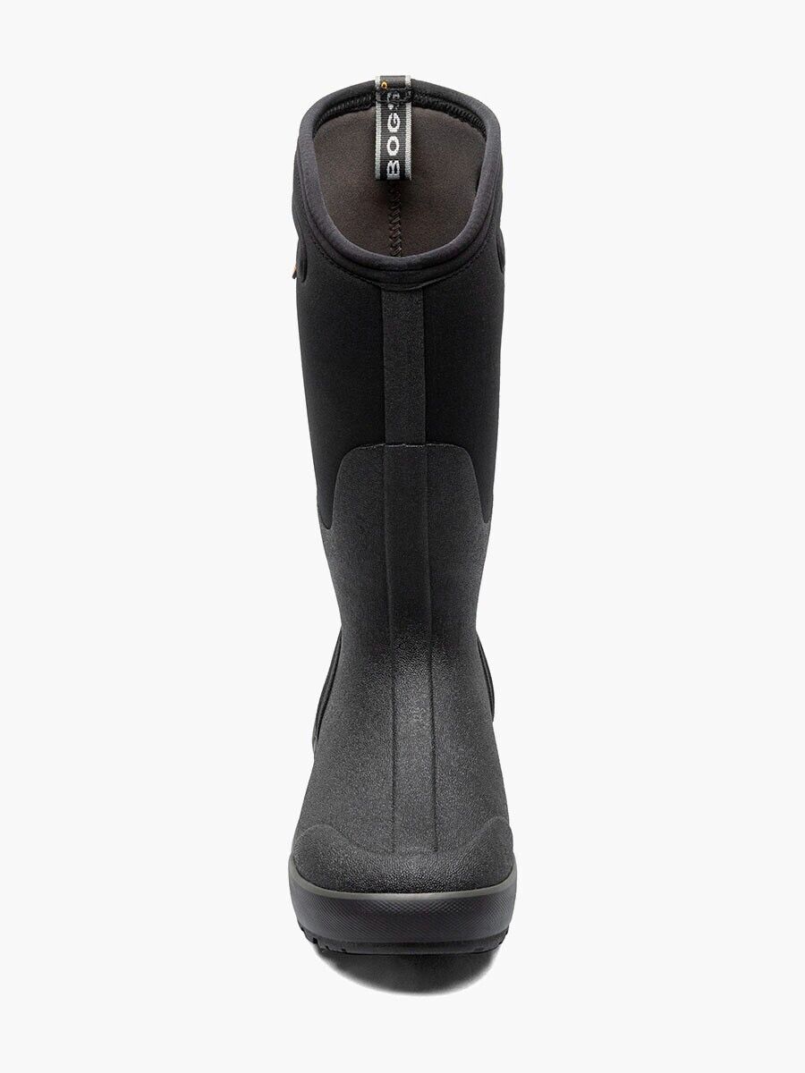 Классические женские мюли Bogs Classic II 73035W-001 6-го размера черные водонепроницаемые широкие фермерские сапоги — фото 2