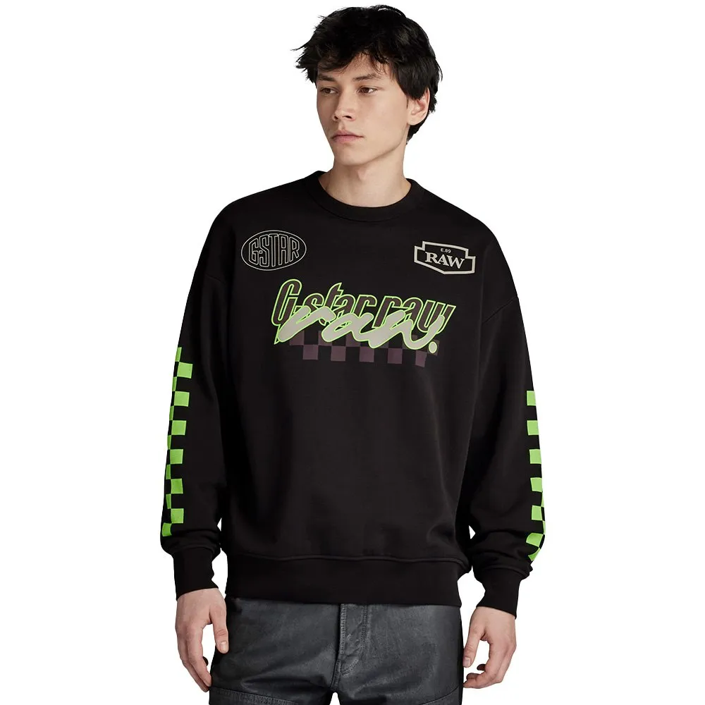 

Толстовка G-Star Moto Sport Gr Loose R, черный