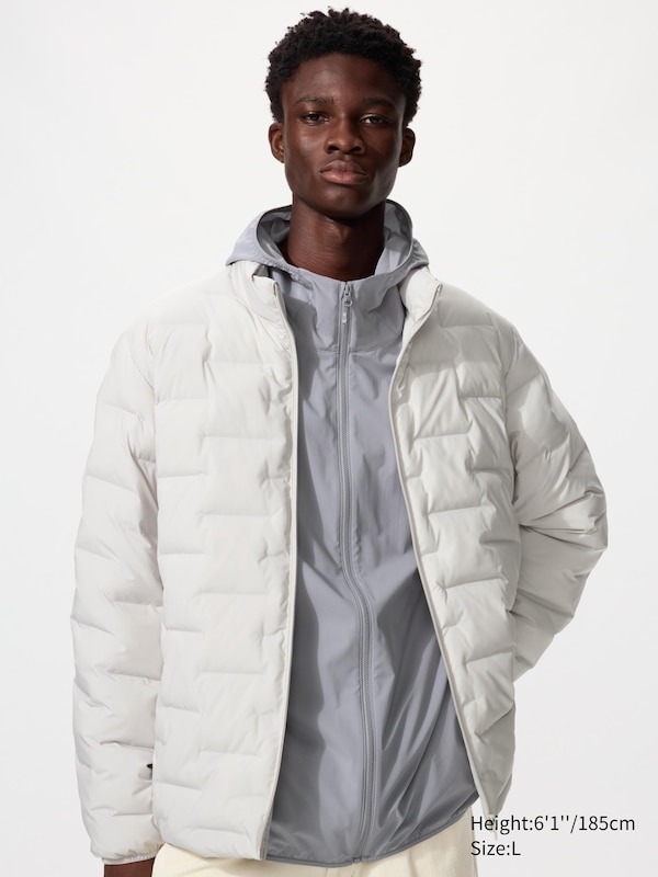 

Куртка Puffertech без стежки Uniqlo, 01 off white