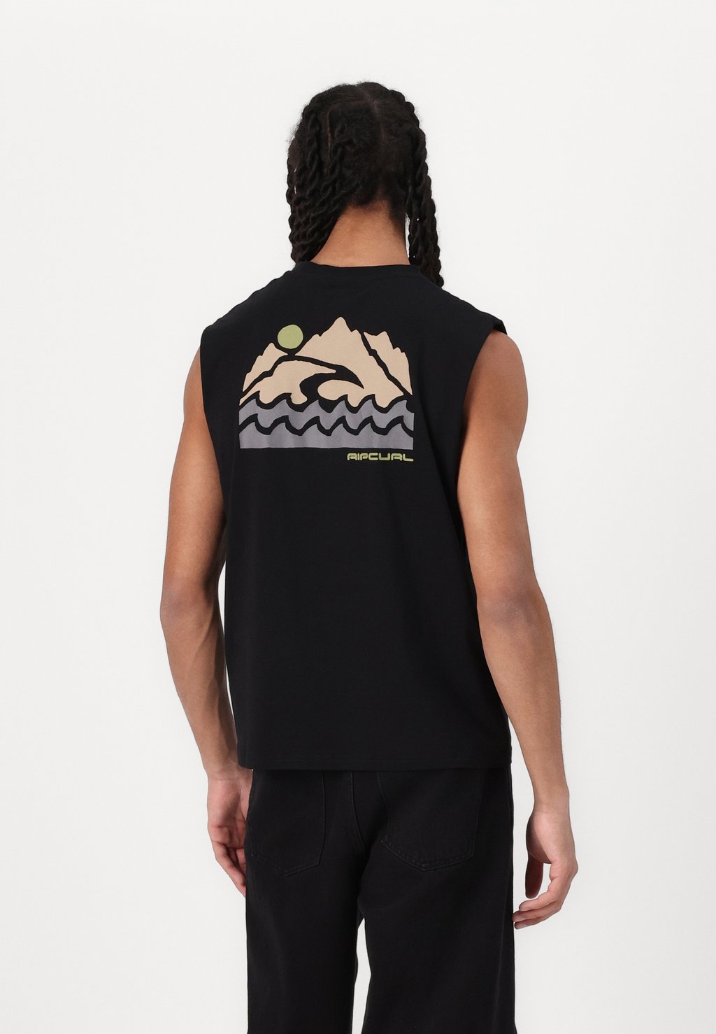 

Майка VAPORCOOL SEARCH TREK MUSCLE UNISEX Rip Curl, черный