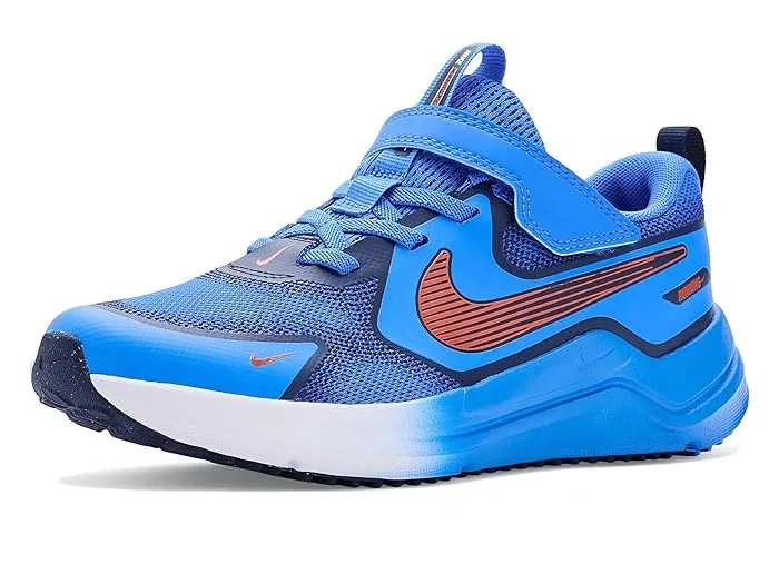 Кроссовки беговые Cosmic Runner Swoosh Nike Kids, Blue Crystal/Picante Red/Midnight Navy
