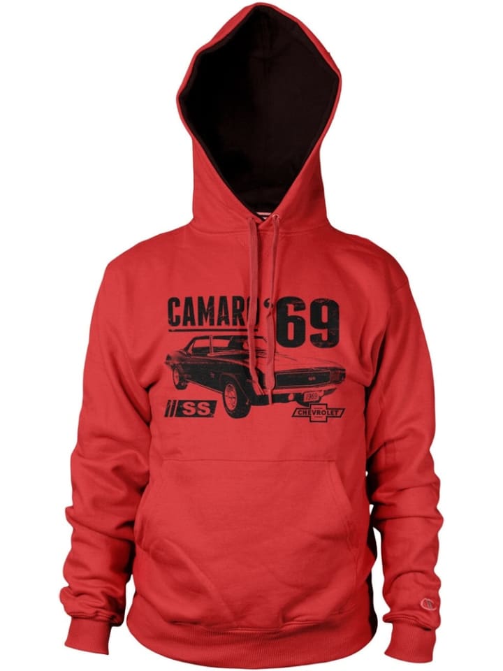 

Толстовка с капюшоном "Ss 1969 Hoodie" красного цвета Camaro