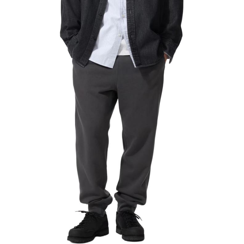 

Вязаные спортивные штаны унисекс UNIQLO, темно-серый