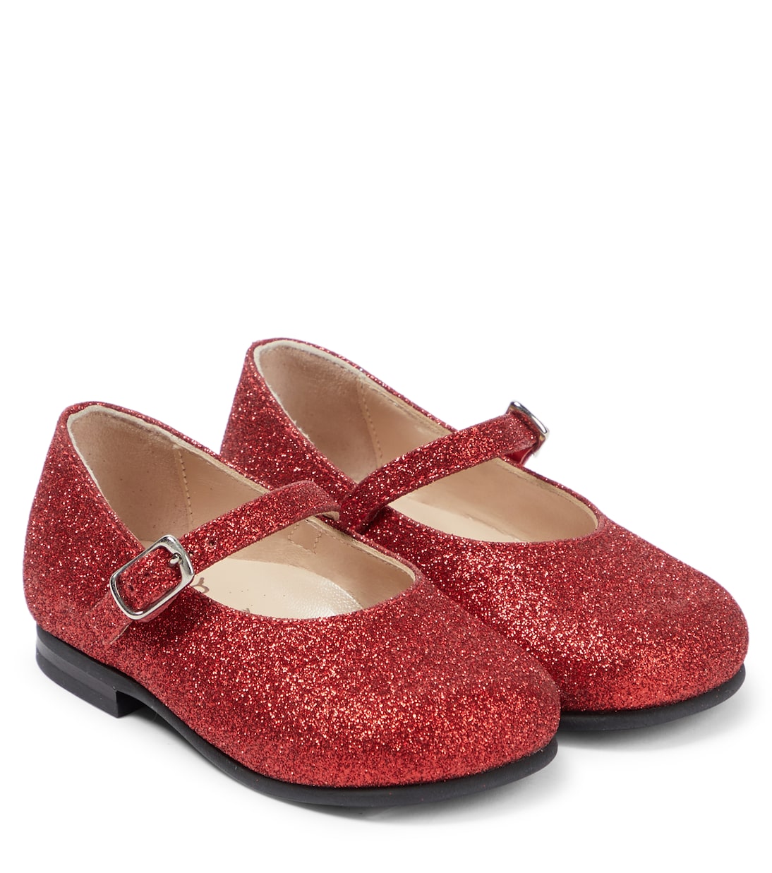 

Детские балетки с блестками Il Gufo, Rosso