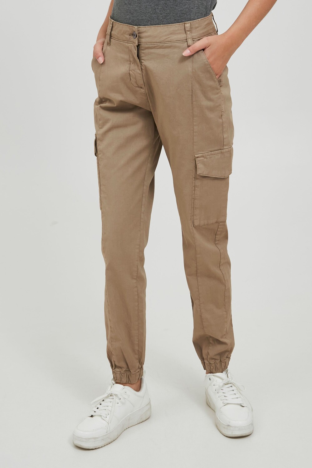 

Брюки Oxmo Cargohose, коричневый