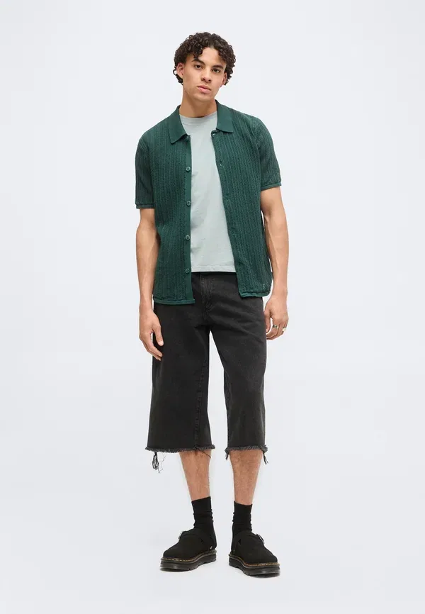 Рубашка Gap, модель Button front shirt, глубокий охотничий — фото 2