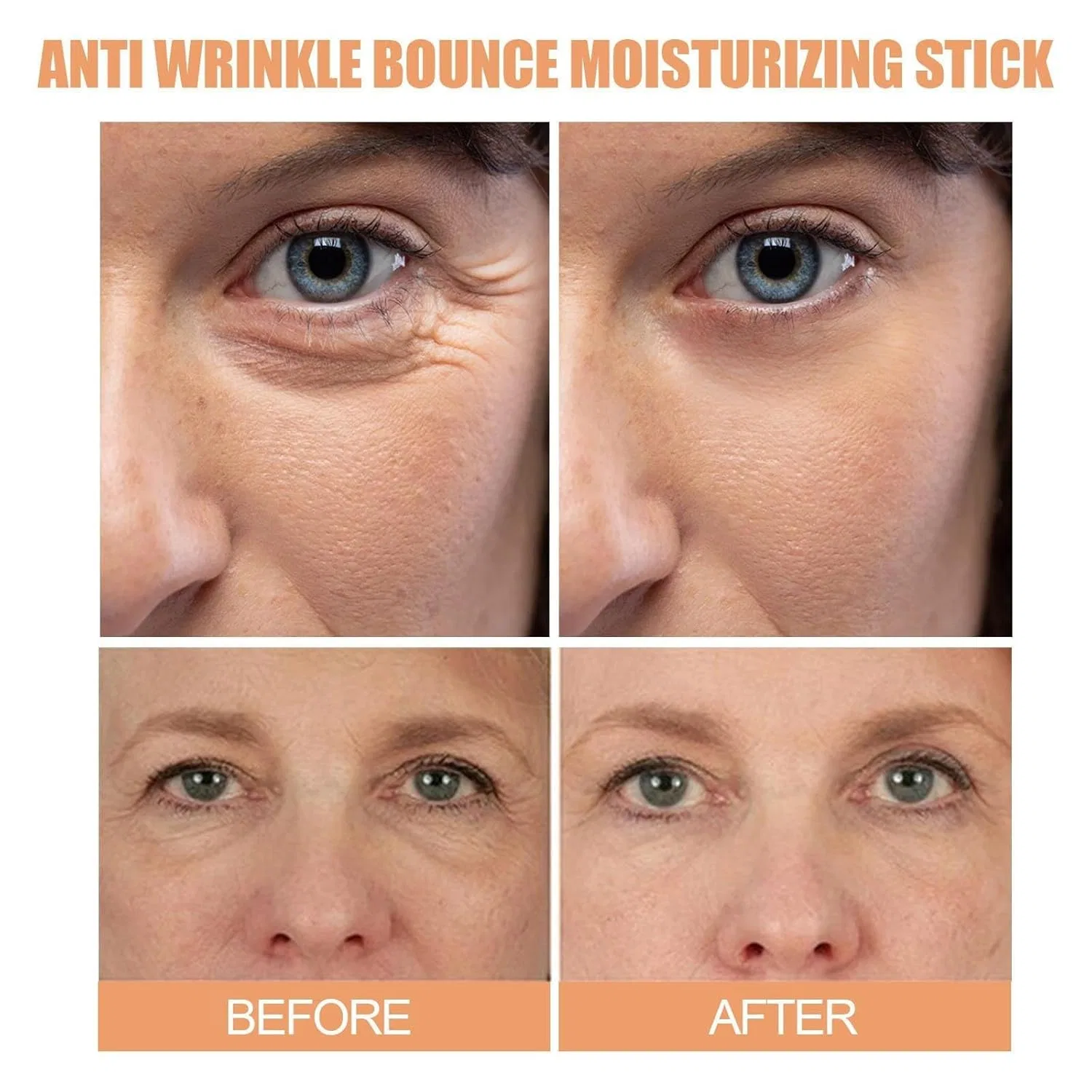 Сыворотка — Антивозрастной бальзам-стик Korea Wrinkle Bounce Multi Balm Generisch, 2 Pieces, 9 г — фото 4
