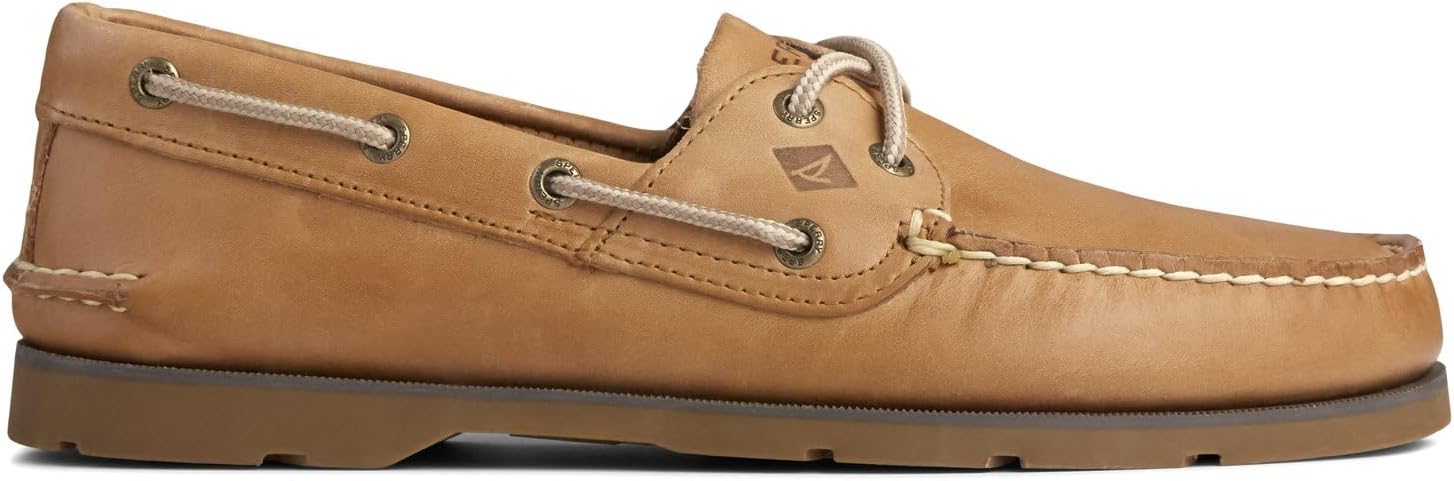 Ботинки для яхтинга Sperry Top-Sider Leeward с двумя дырками для шнурков, Sahara/Tan — фото 4