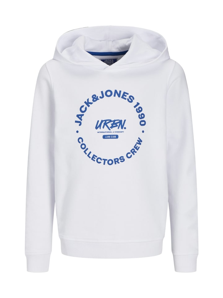 

Толстовка Саймон белого цвета JACK & JONES Junior