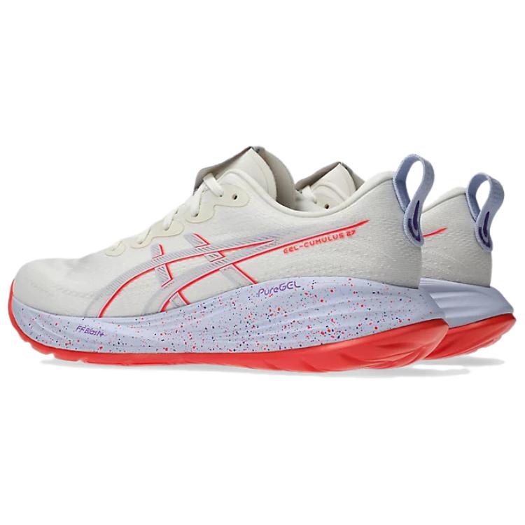 Мужские кроссовки Gel Cumulus 27 для бега на длинные дистанции и спринта ASICS, белый — фото 4