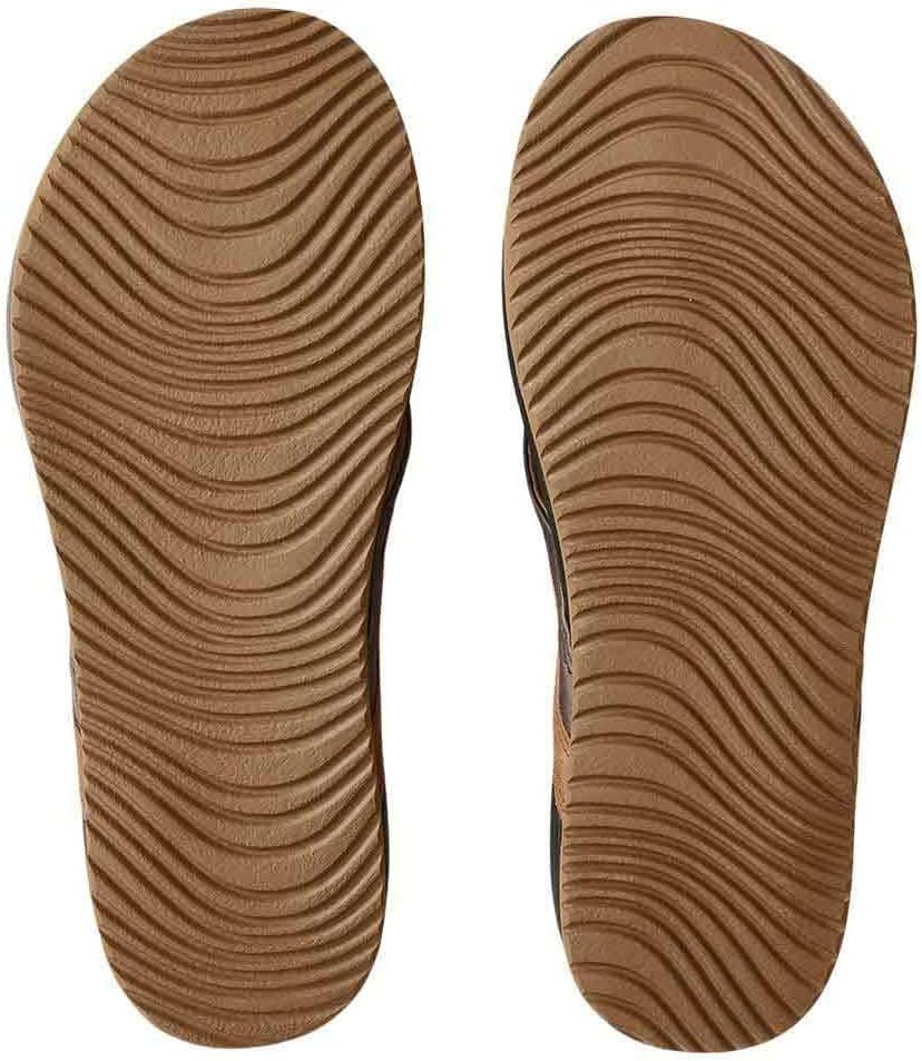 Мужские сандалии-вьетнамки Rip Curl Soft Top, черный/коричневый — фото 2