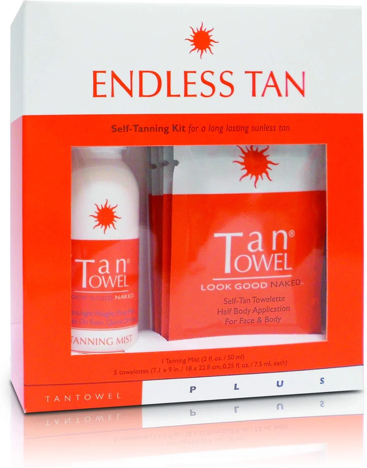 Набор для автозагара Tan Towel Endless Tan, 6 предметов