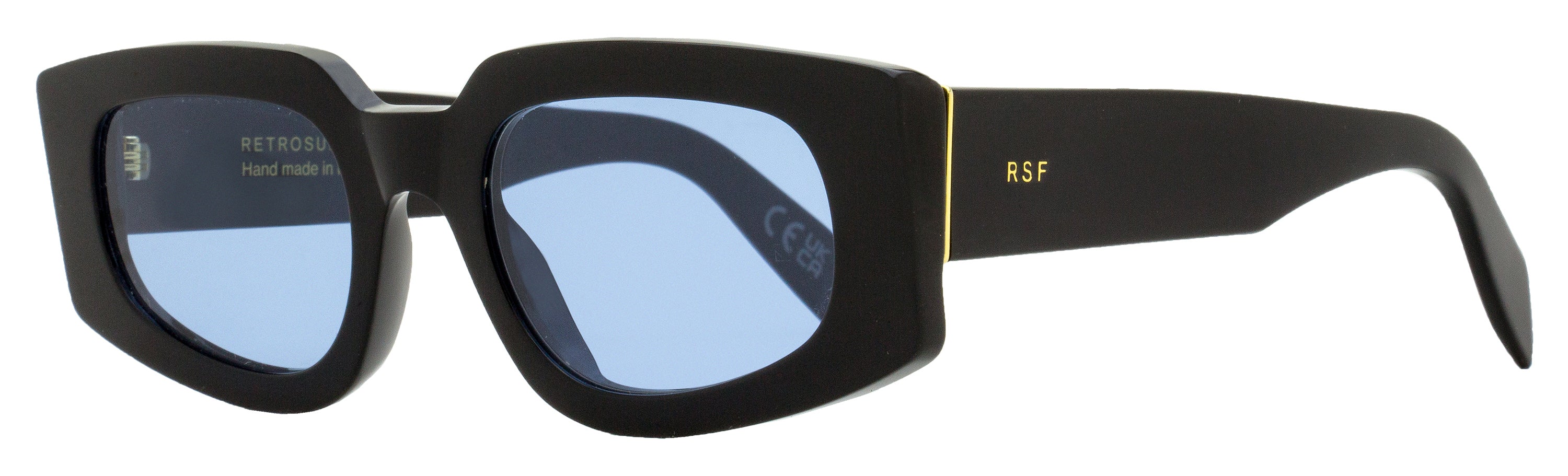 

Солнцезащитные очки Retrosuperfuture Unisex Cat Eye Tetra ZRH Black 53 мм