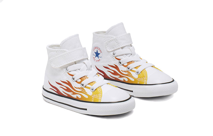 Кроссовки Converse Chuck Taylor All Star Archive Flames Toddler/Youth 766198C, белый — фото 4