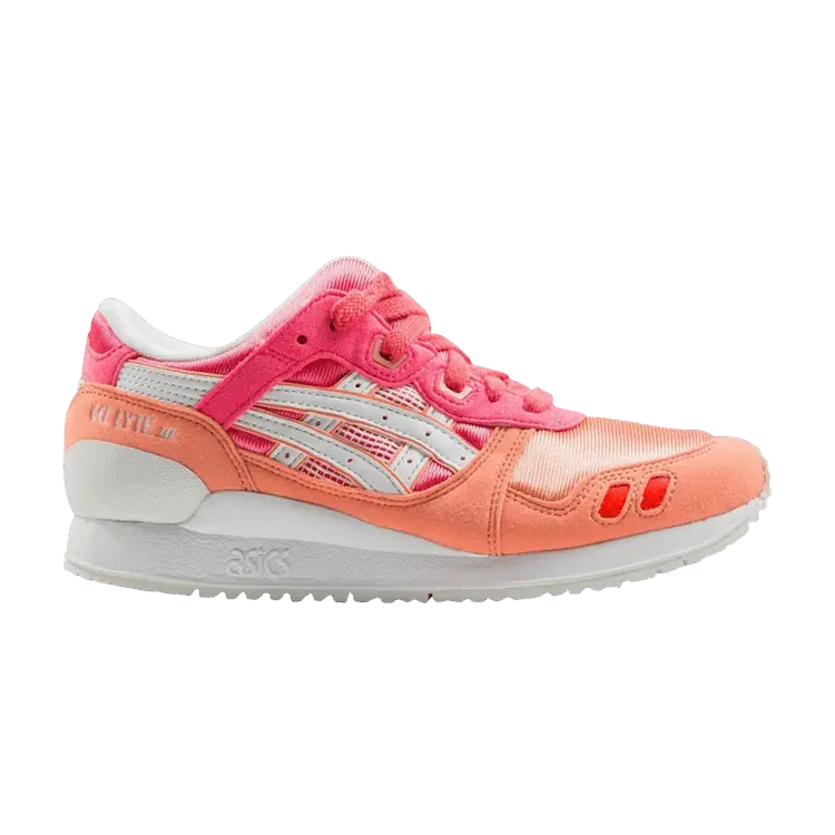 

Кроссовки ASICS Gel Lyte 3 GS 'Guava White', розовый