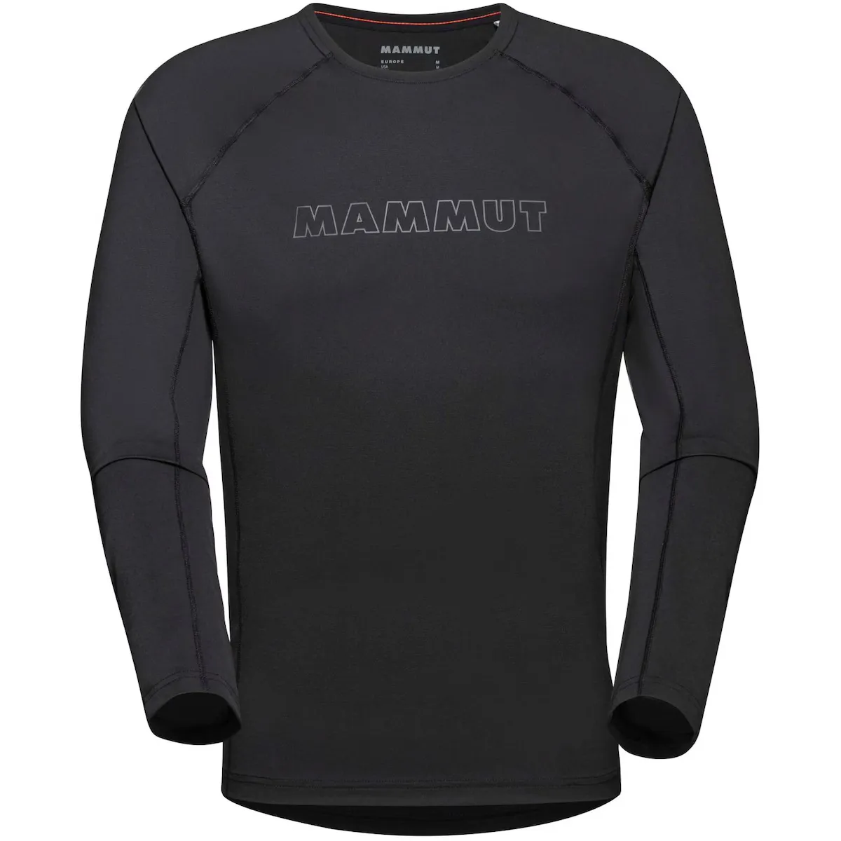 

Мужская футболка SELUN FL LOGO Mammut mountain, чёрный