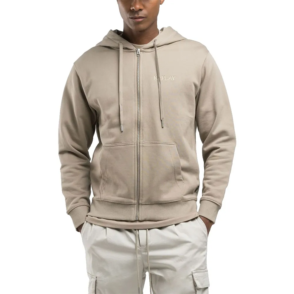 

Толстовка Replay M3083.000.23802 full zip, бежевый