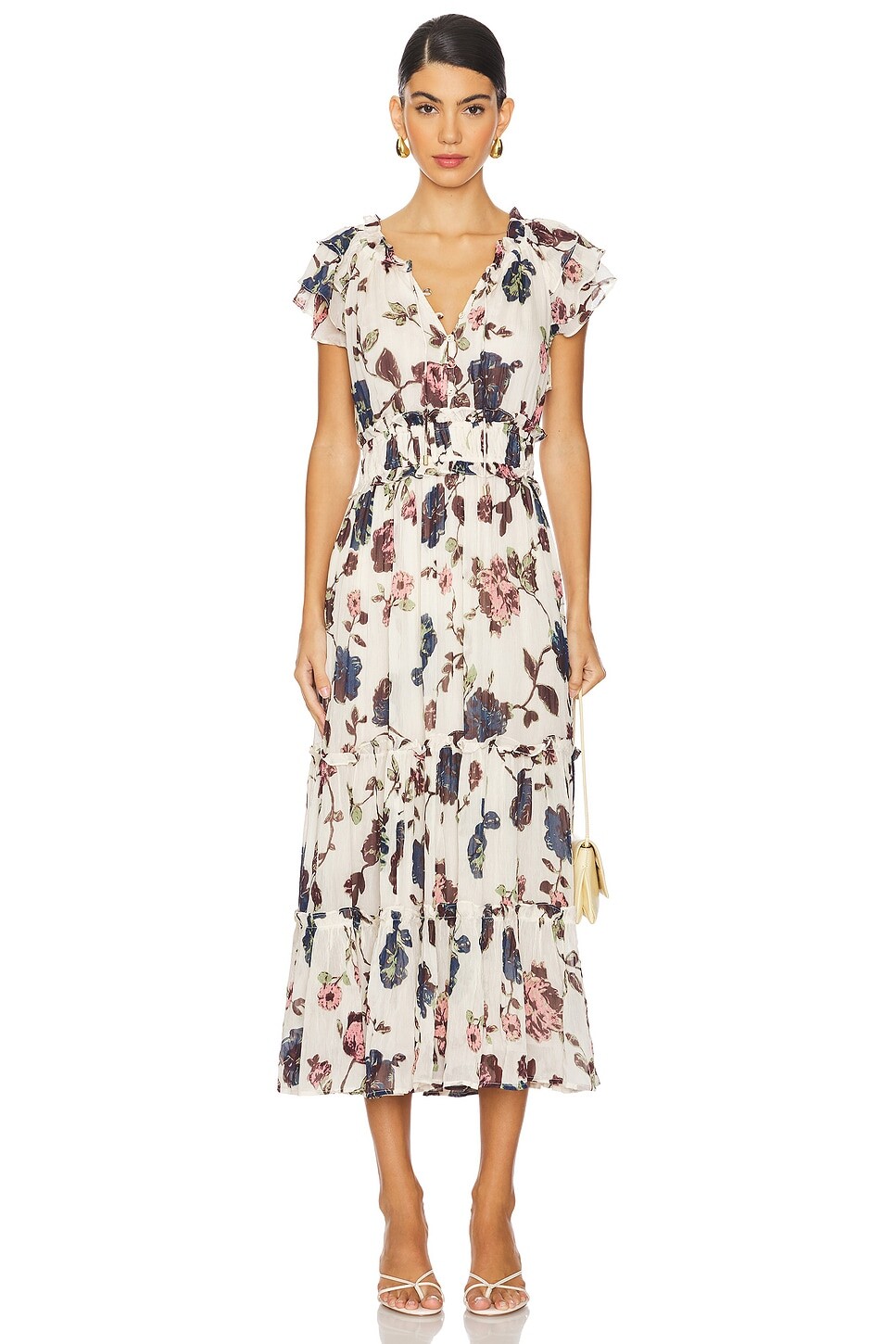 

Платье-Миди delaney Cleobella, цвет jardin print