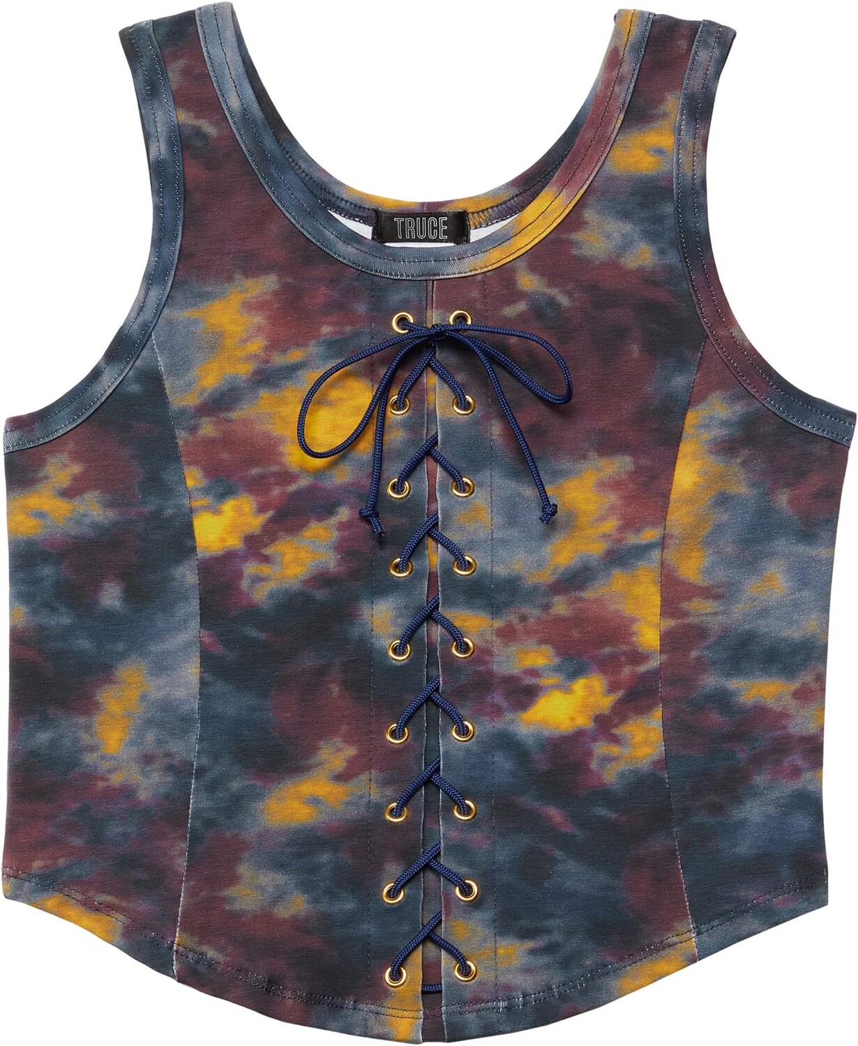 

Майка TRUCE Lace-Up Tank Top, разноцветный