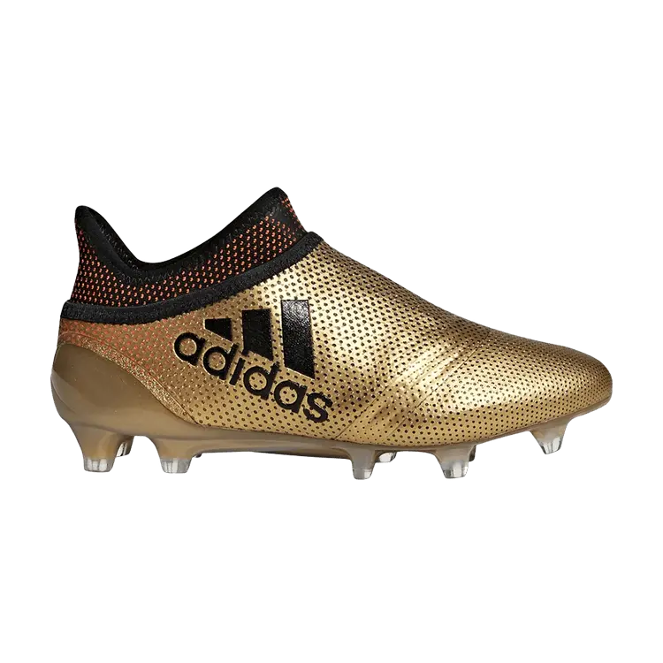 

Кроссовки X 17+ Pure Speed FG J 'Gold Metallic', золотой