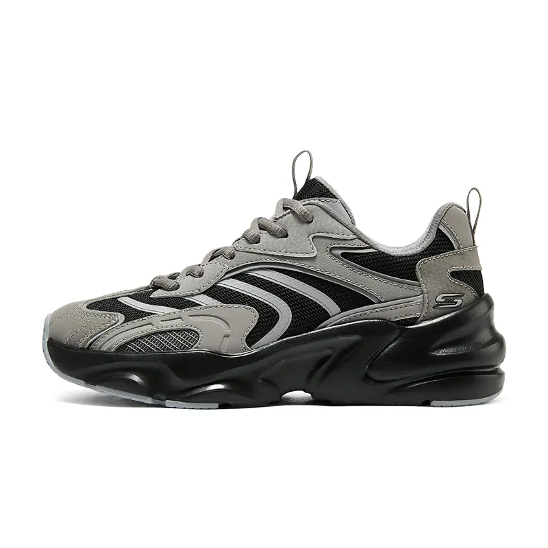 

Кроссовки женские DLITES с низким верхом серые/черные Skechers