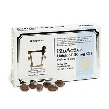 

Bio Active Q10 Uniqinol 30 капсул, Pharma Nord
