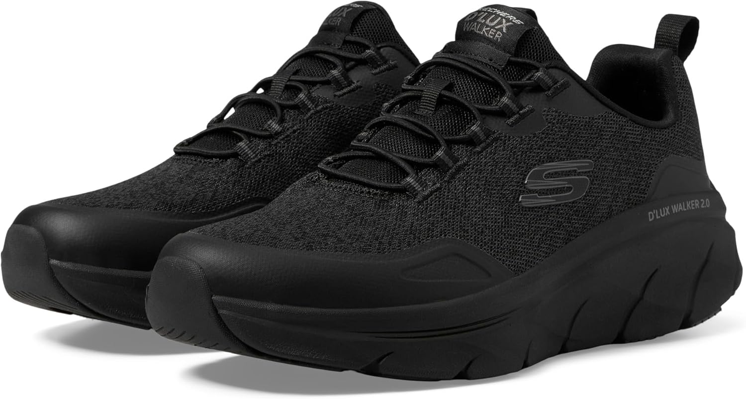 Мужские кроссовки Skechers D'lux Walker 2.0 Steadyway, черный — фото 2