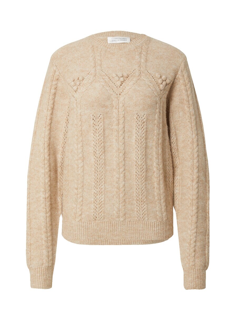 

Тонкий вязаный свитер Guido Maria Kretschmer Women Sweater Ileya, бежевый