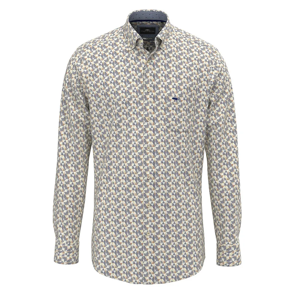 

Рубашка с длинным рукавом Fynch Hatton 15098960, бежевый