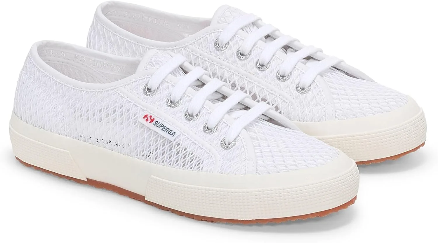 Кроссовки Superga Unisex Adult 2750 Mesh, белый — фото 3