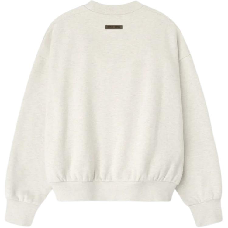 Флисовая толстовка Fear Of God Essentials, oatmeal heather/светло-oat — фото 2