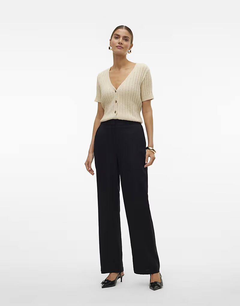 

Брюки Vero Moda Tailored черного цвета