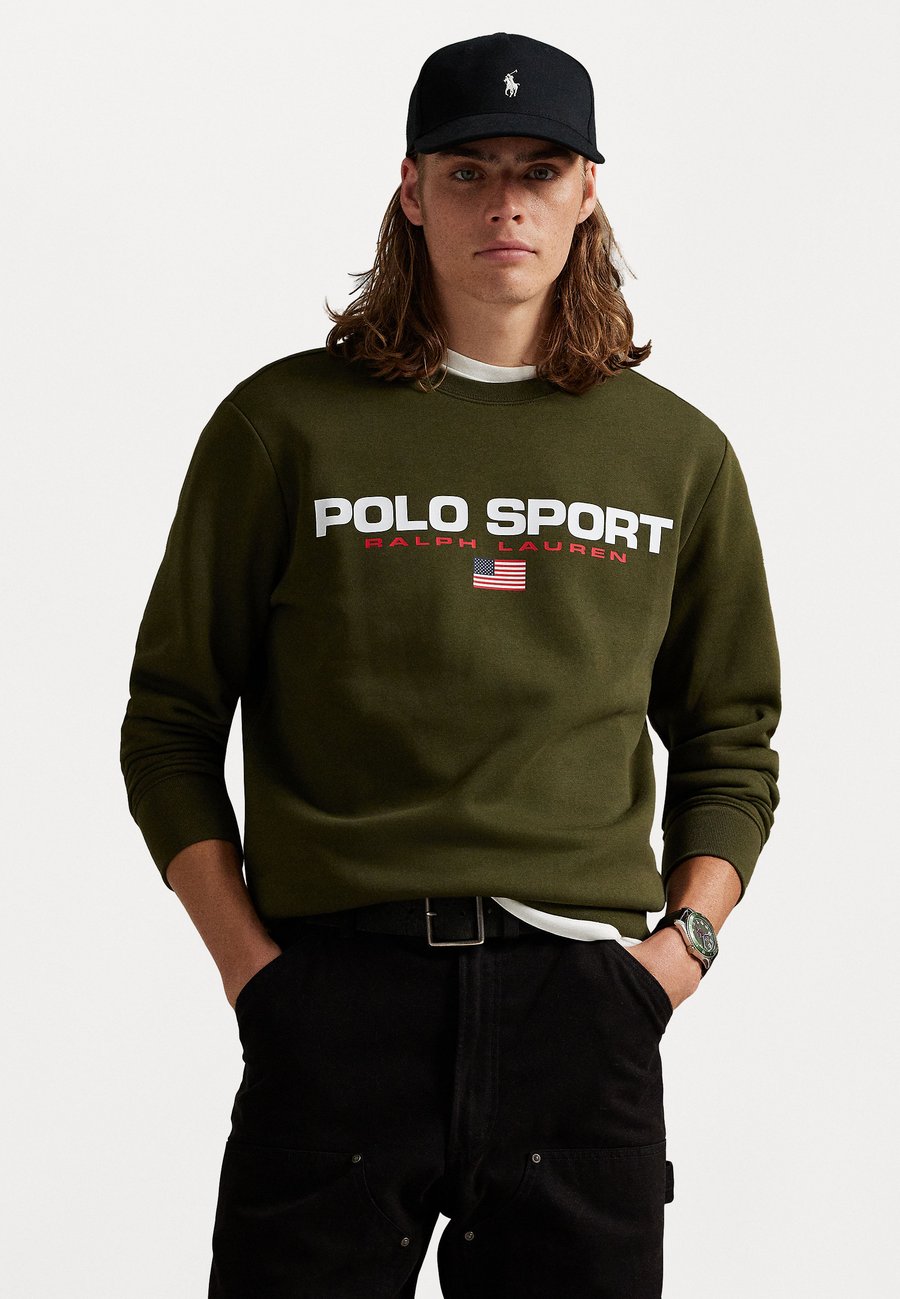 

Толстовка Polo Ralph Lauren LONG SLEEVE, Company Olive/Dark Blue
