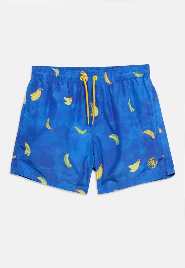 Плавки детские Guess, модель mini me swimming shorts, синие