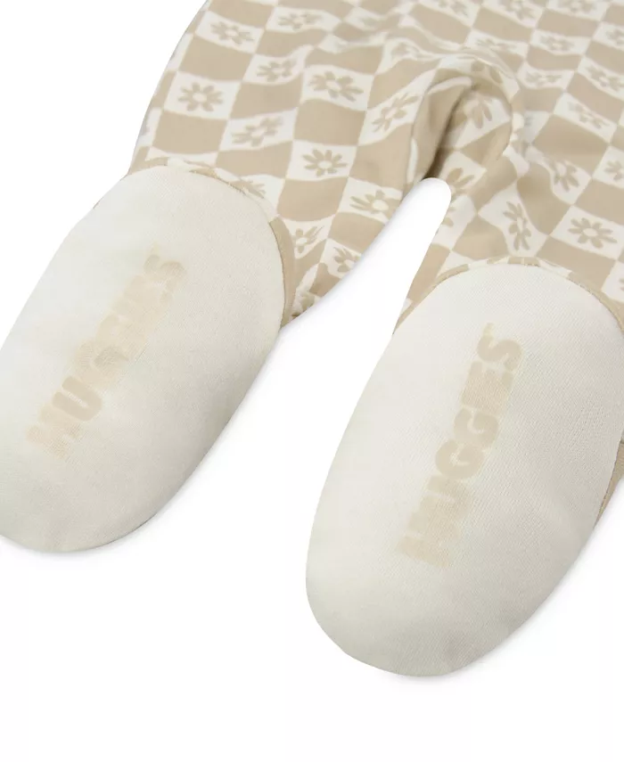 Детский комбинезон с ножками и двусторонней молнией на всю длину Huggies, белый — фото 4