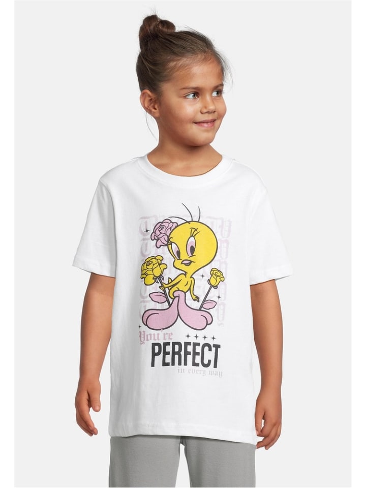 

Футболка "T-Shirt & Hoody 2 Pack Tweety & Lola Bunny" белого цвета Mister Tee, Белый, Футболка "T-Shirt & Hoody 2 Pack Tweety & Lola Bunny" белого цвета Mister Tee