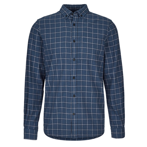 

Рубашка Fjällräven, цвет Indigo Blue-Flint Grey