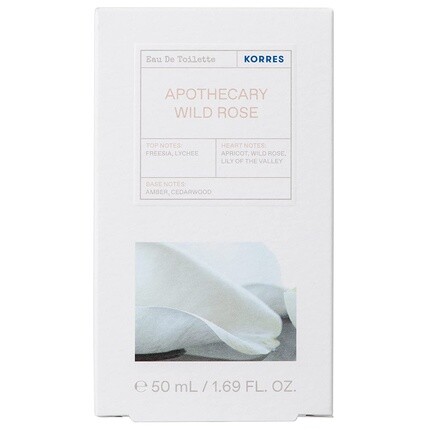 Туалетная вода Korres Apothecary Wild Rose для женщин 50 мл — фото 2