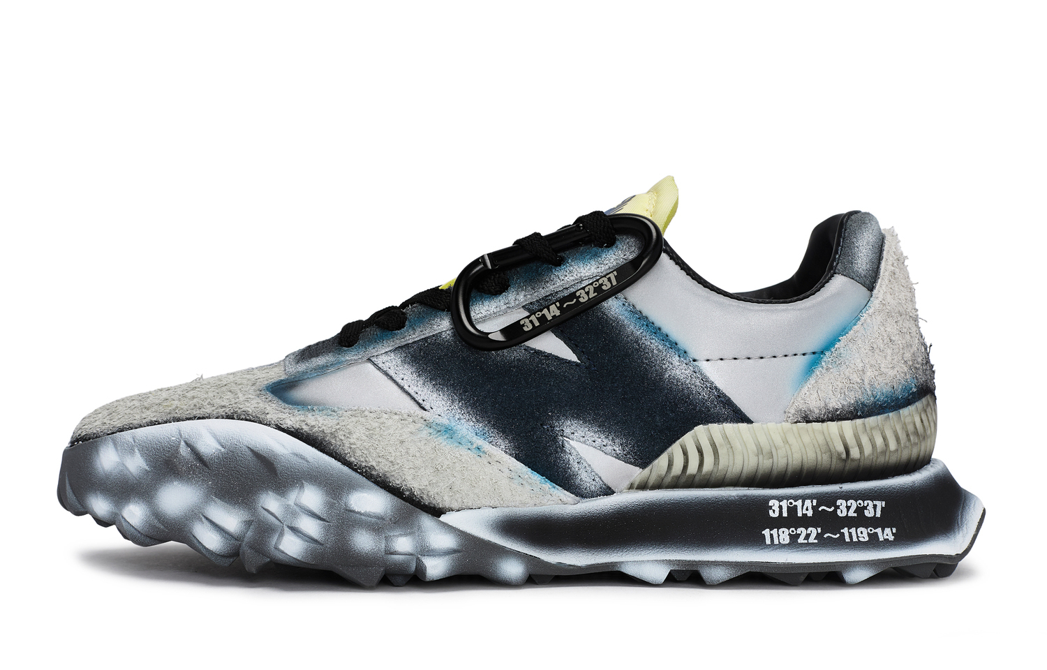 

New Balance Кроссовки XC 72 с низким верхом, износостойкие, унисекс, черный, белый, синий