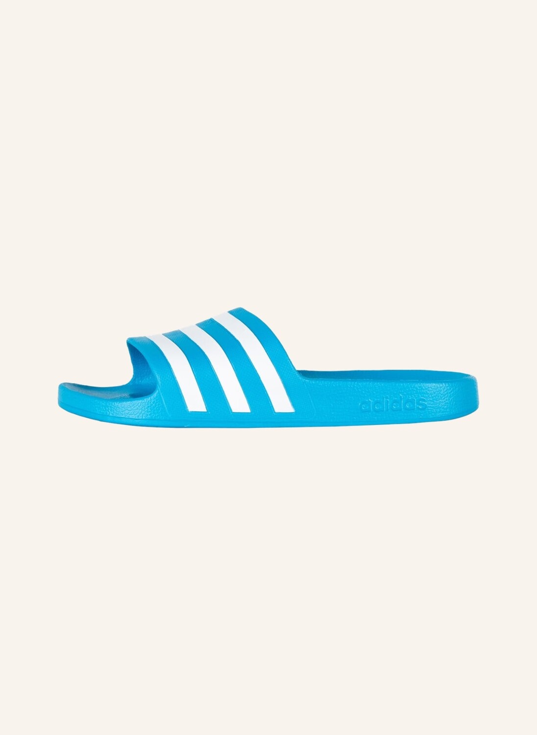 Мюли adilette aqua adidas, светло-голубой/белый — фото 4