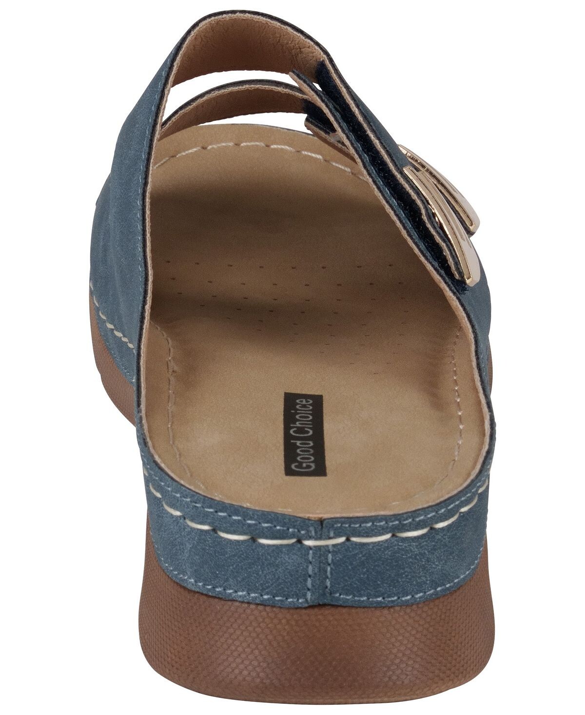 Женские сандалии Gretchen Comfort на плоской подошве GC Shoes — фото 3