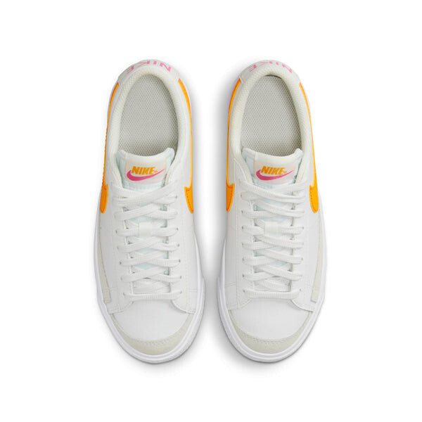 Кроссовки blazer low '77 'summit white university gold' Nike, белый — фото 4