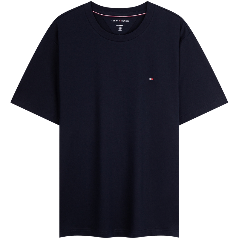 Футболка с вышитым флагом Tommy Hilfiger, оливковый — фото 4