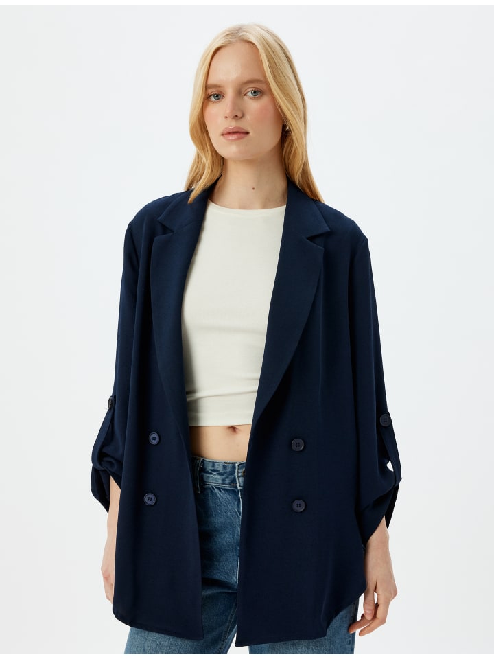 

KOTON Пиджак темно-синего цвета