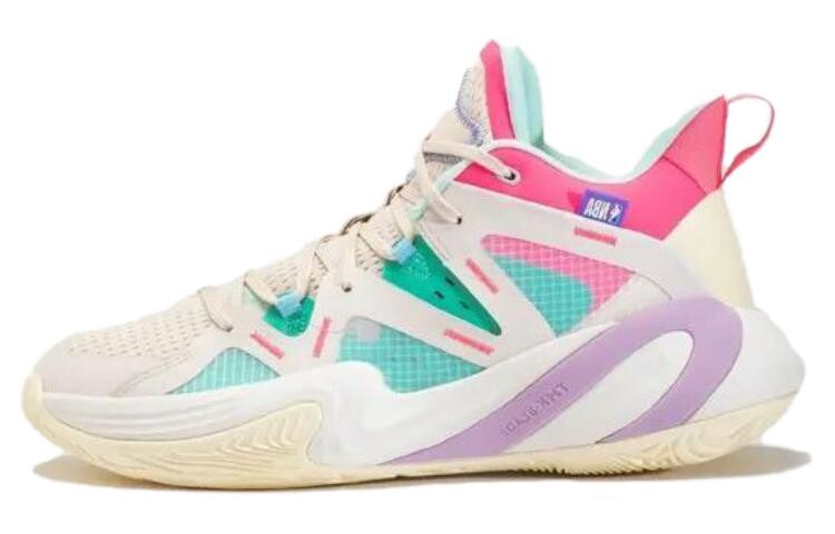 

Баскетбольные кроссовки мужские, среднего размера, бежевые/синие Decathlon