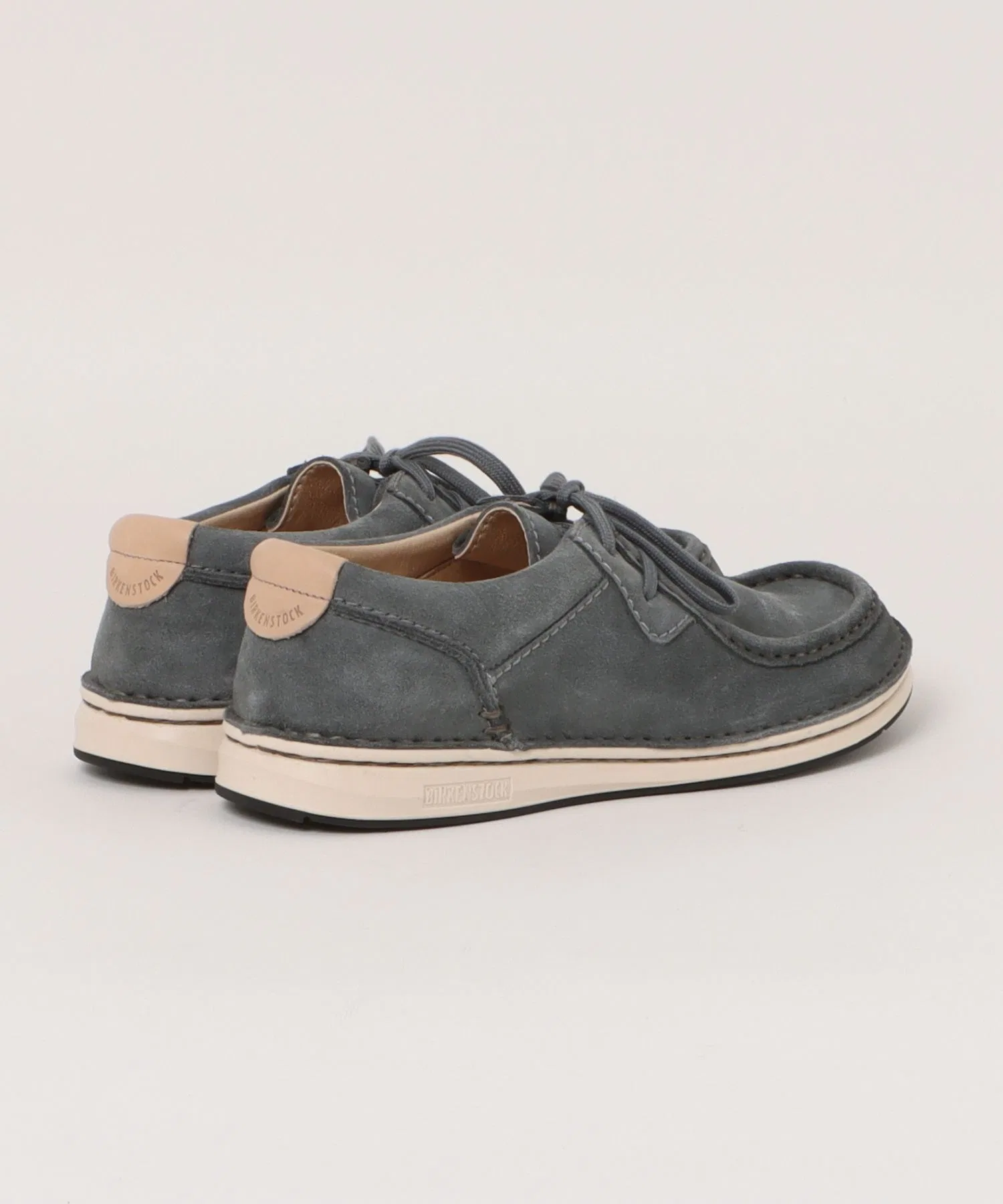 Мужские замшевые кроссовки Birkenstock Pasadena серые — фото 2