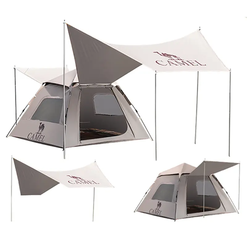 

Походные, туристические и горные палатки CAMEL, золото