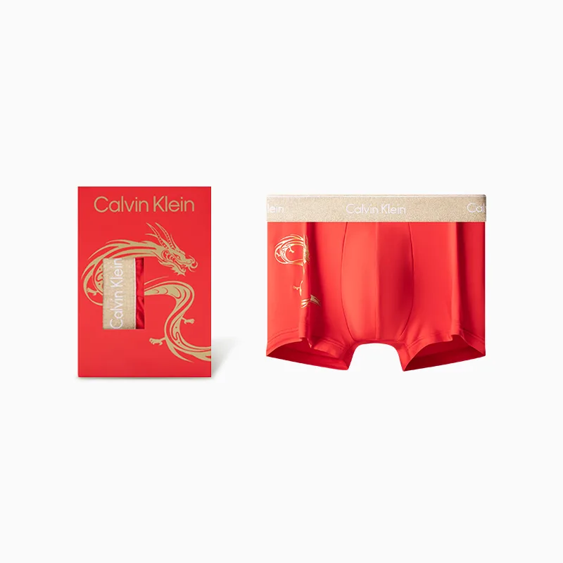 Мужские трусы 1 шт кармин Calvin Klein, XAT-Carmine