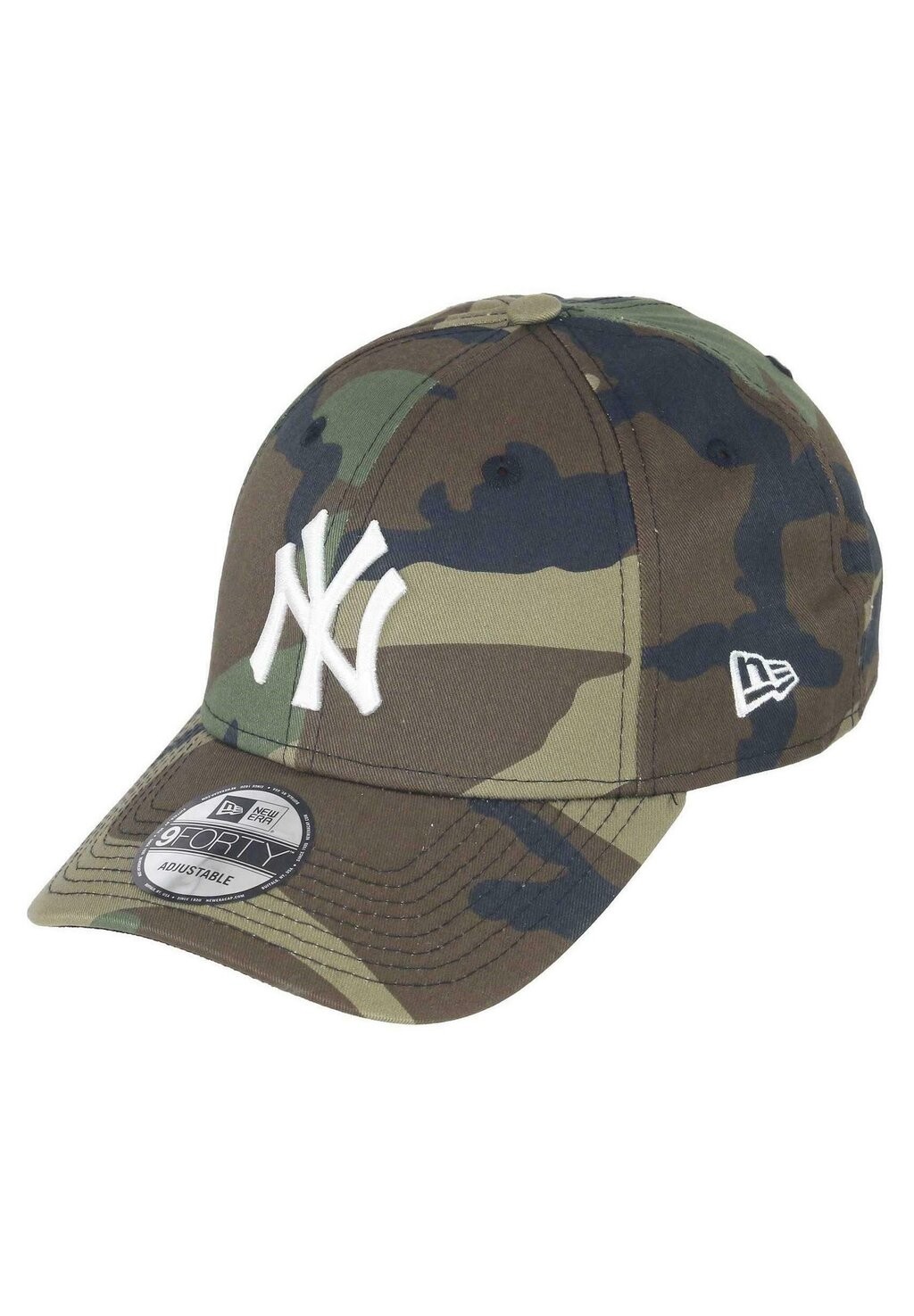 

Бейсболка NEW YORK YANKEES MLB ESSENTIAL CAMO 9FORTY ADJUSTABLE SNAPBACK C New Era, цвет grün